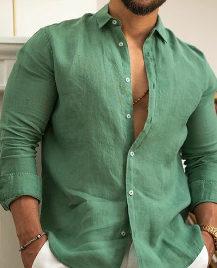 Camisa de lino lujosa - Finn
