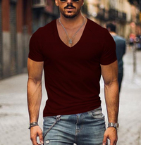 Camiseta para hombre con escote en V – Timo