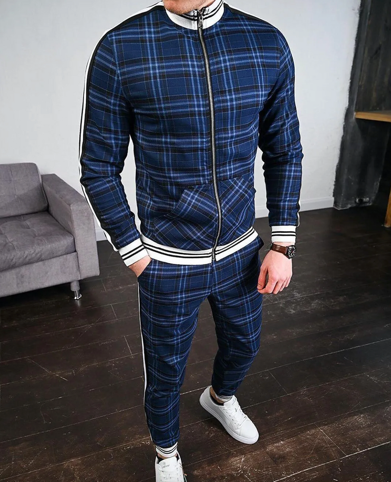 Modern men's suit with comfortable cut – Elias