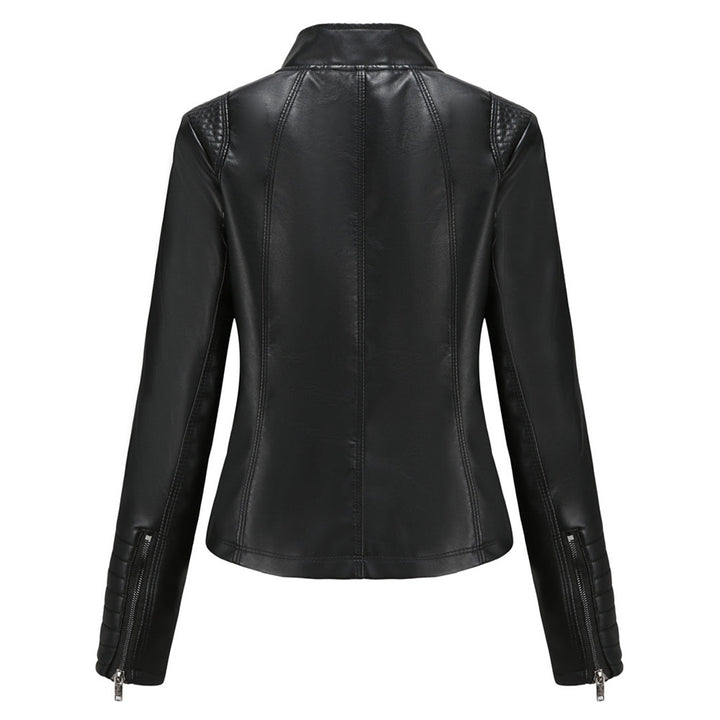 Stylisches Leder Damenjack – Elin