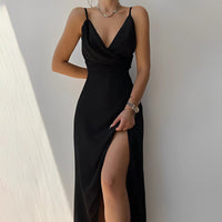 Stylish Spaghetti Strap Dress – Elara