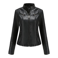Stylisches Leder Damenjack – Elin