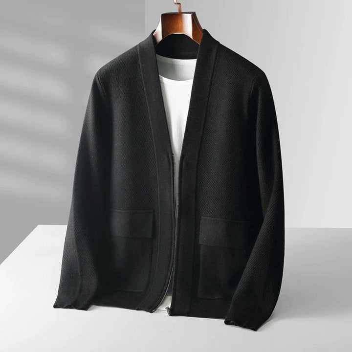 Trendy Men's Knit Vest - Noah