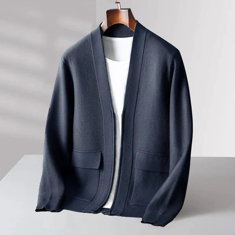 Trendy Men's Knit Vest - Noah