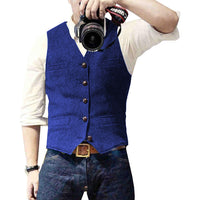 Stilfuld denimvest til herrer - Mason