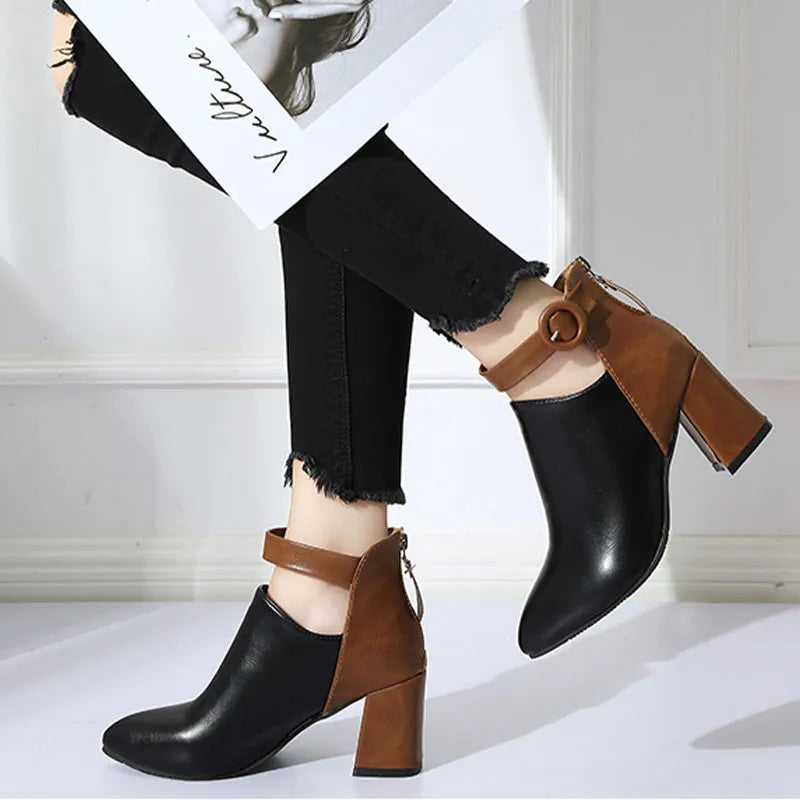 Women's ankle boots with heels – Celeste