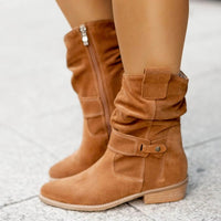 Trendy Women's Autumn Heeled Boots – Elif