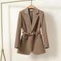 Damen Blazer mit Gürtel – Melisande Herbstedition