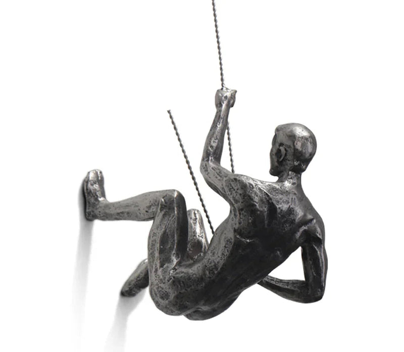 Mountaineer Wall Sculpture – PeakFigures