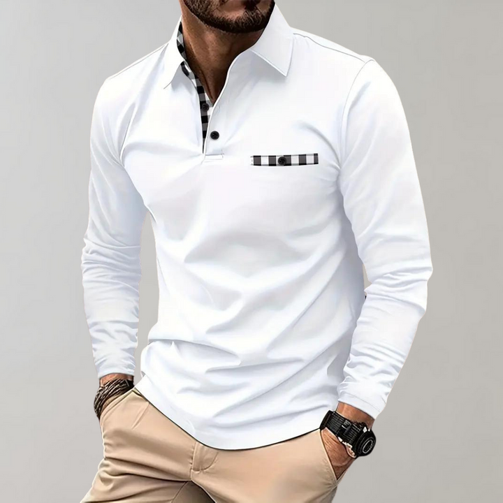 Herre langærmet T-shirt - Finn