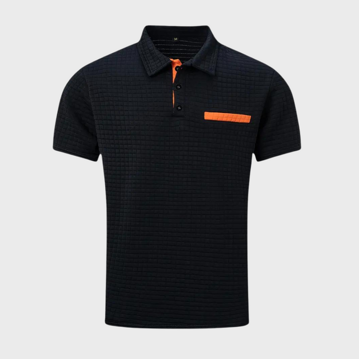 Chic Herre Polo Shirt - Klassisk Elegance