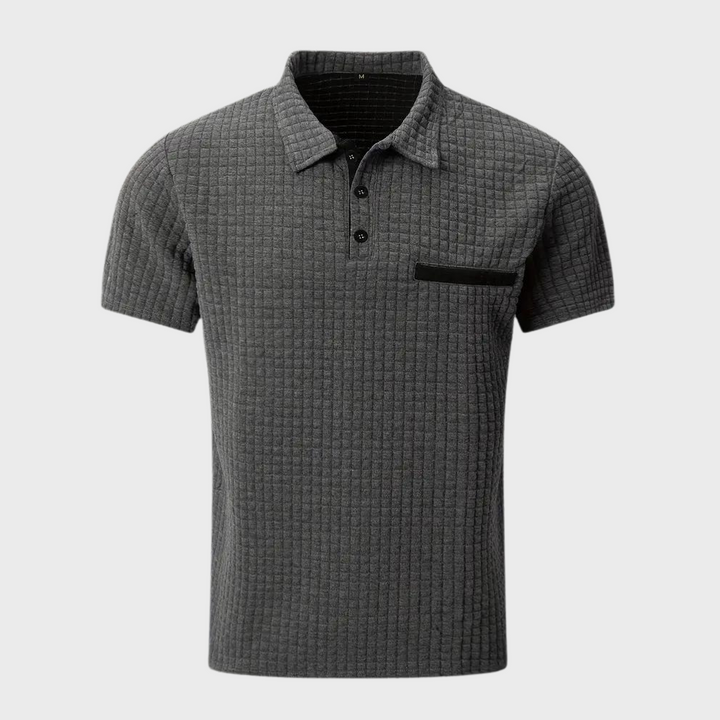 Chic Herre Polo Shirt - Klassisk Elegance