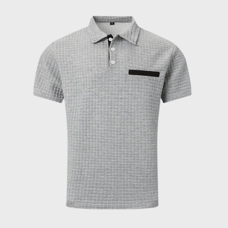 Chic Herre Polo Shirt - Klassisk Elegance