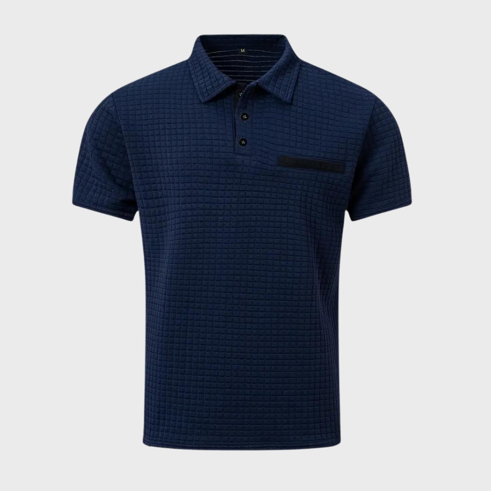 Chic Herre Polo Shirt - Klassisk Elegance