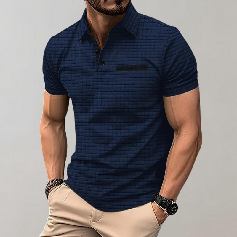 Chic Herre Polo Shirt - Klassisk Elegance