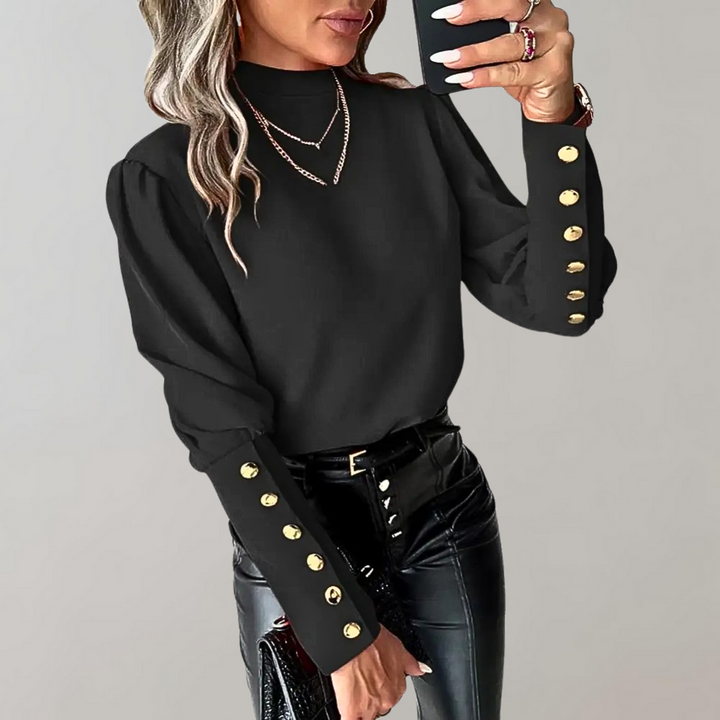 Blusa de moda para mujer con encaje - Clara