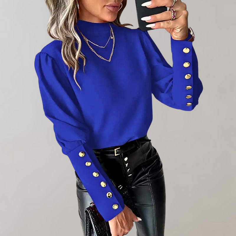 Blusa de moda para mujer con encaje - Clara