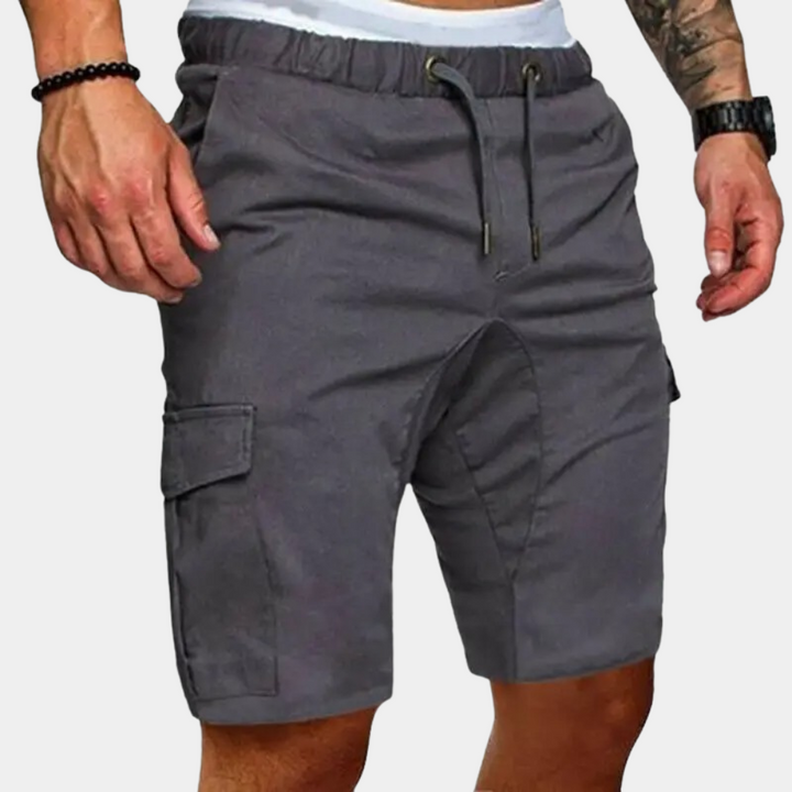 Men's shorts with elastic waistband and side pockets – Brennan