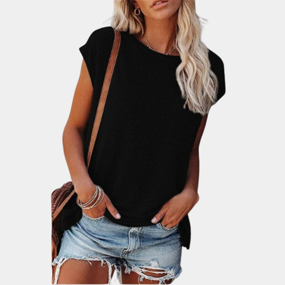 Lässiges Damen Sommer T-Shirt – Linae