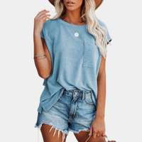 Lässiges Damen Sommer T-Shirt – Linae