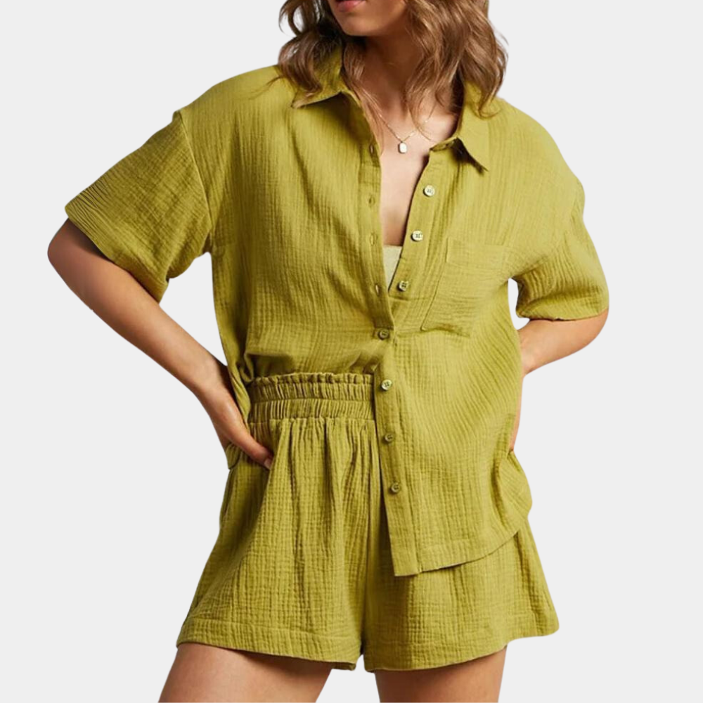 Bequeme Zweiteilige Damen Sommeranzug – Liora