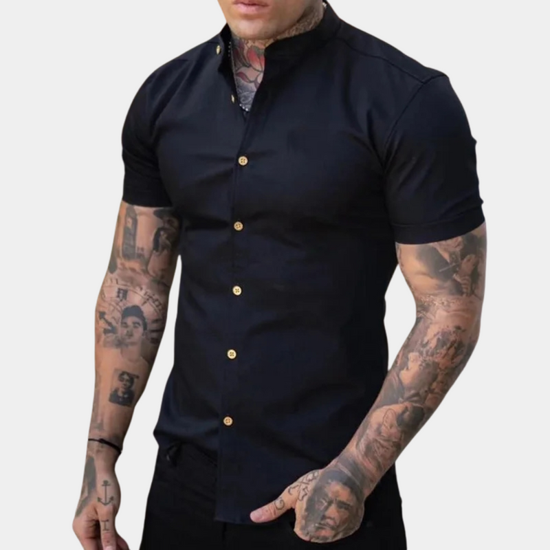 Modern men's short-sleeve shirt – Dante