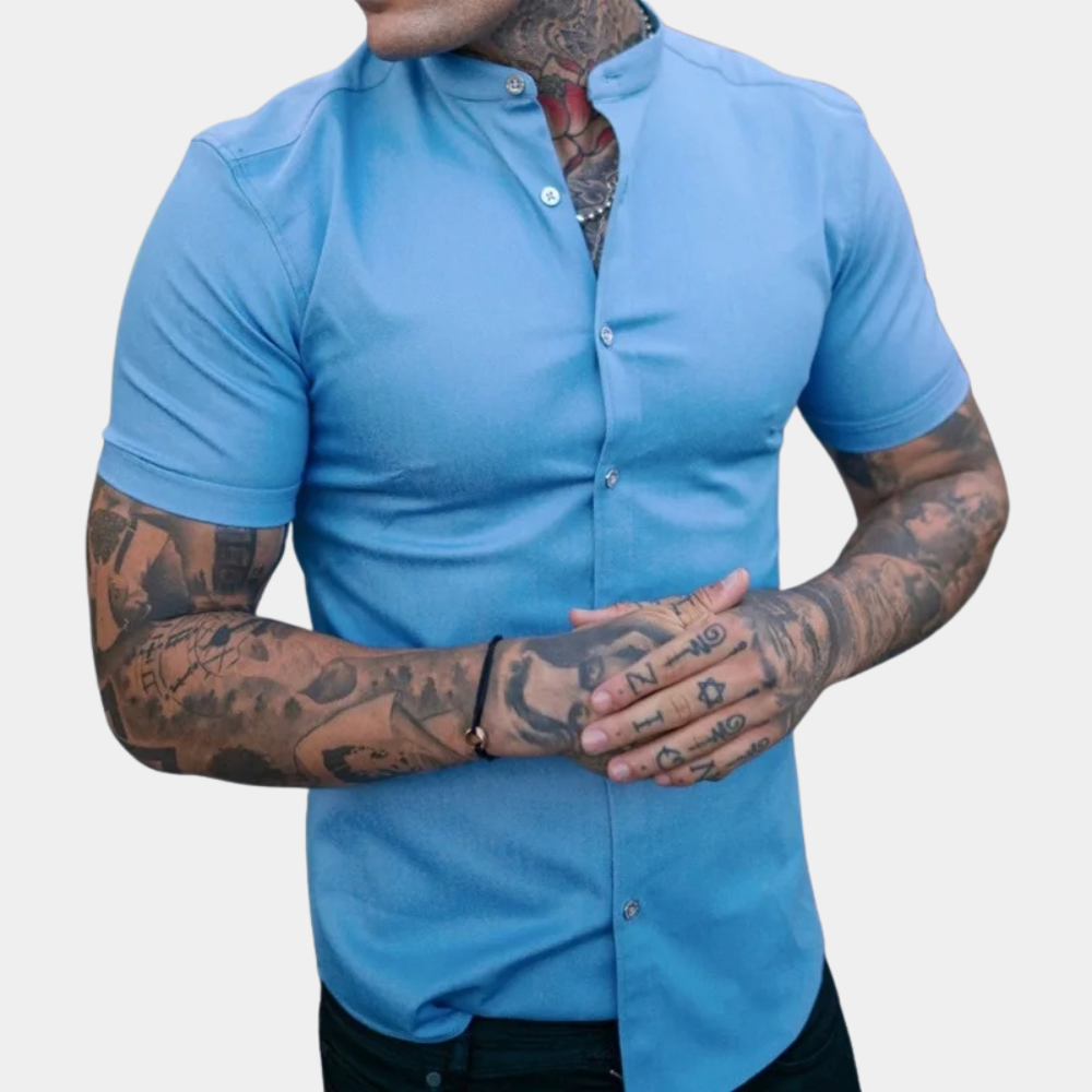 Modern men's short-sleeve shirt – Dante