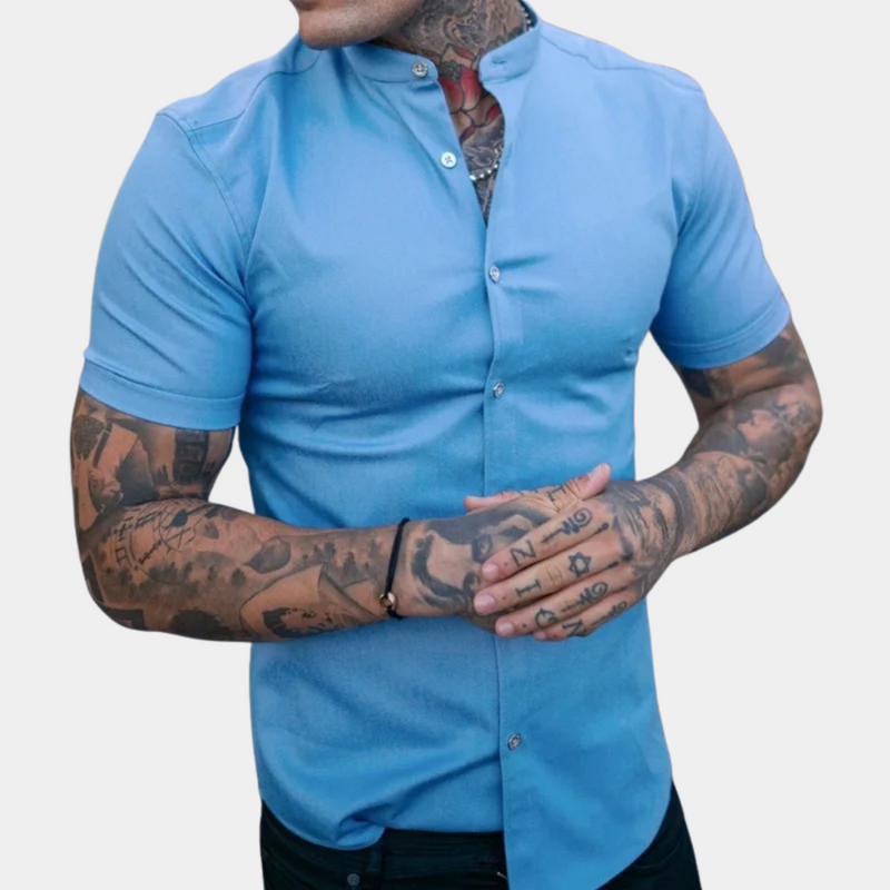 Modern men's short-sleeve shirt – Dante