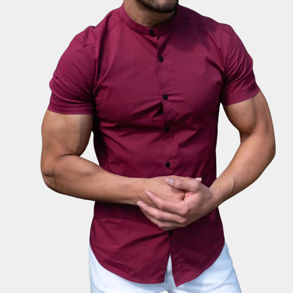 Modern men's short-sleeve shirt – Dante