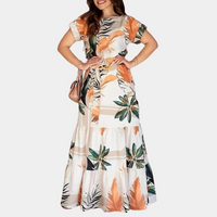 Summery Floral Dress Made of Stretch Fabric – Élodie