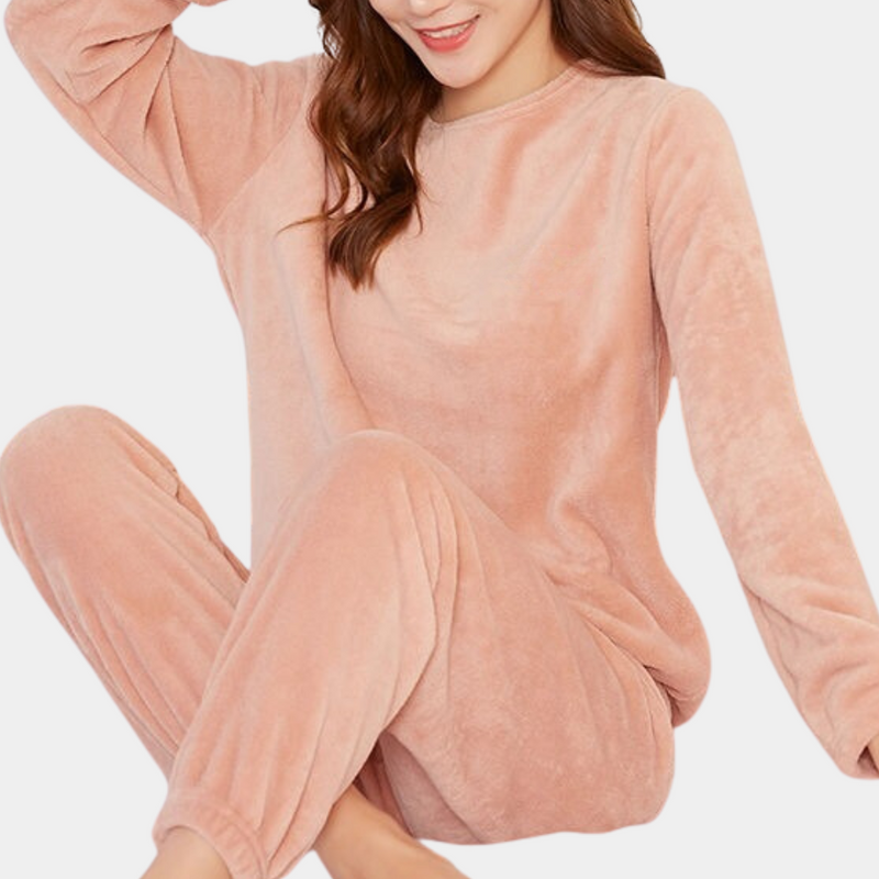 Warmer Fleece Women's Pajamas - Elina