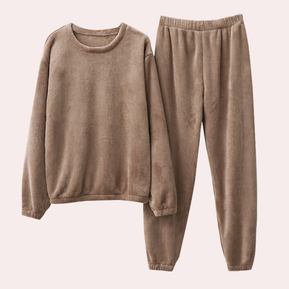 Warmer Fleece Women's Pajamas - Elina