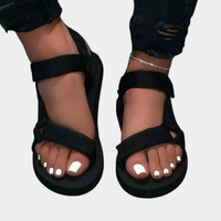 Farvenblok damesandaler med komfortsål – Chloé