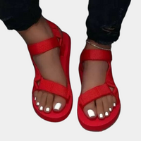 Farvenblok damesandaler med komfortsål – Chloé