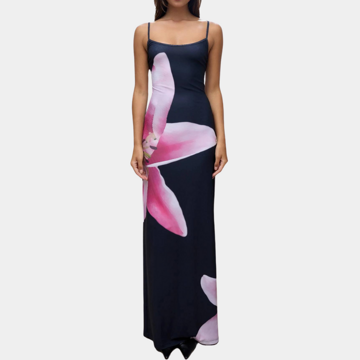 Casual sommerkjole med figurformende pasform – Lucine