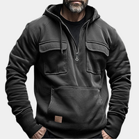 Stilfuld vinter-hoodie til mænd – Finn