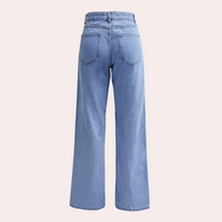 Jeans holgados de talle alto para mujer – Elara