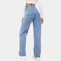 Jeans holgados de talle alto para mujer – Elara
