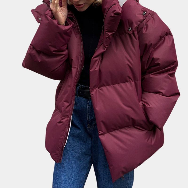 Stylish and Weatherproof Women's Jacket - Windbreaker