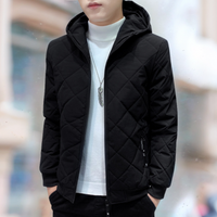 Padded Men's Jacket with Hood – Dario