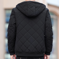 Padded Men's Jacket with Hood – Dario