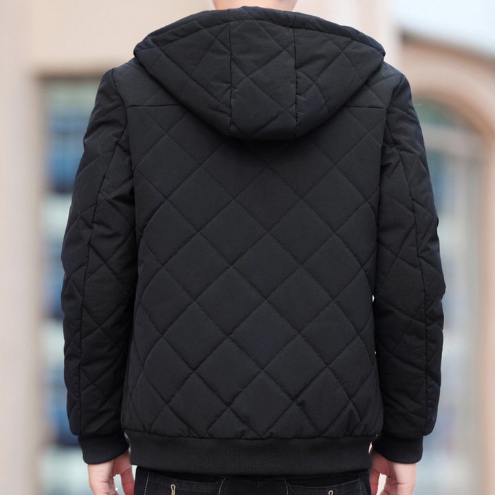 Padded Men's Jacket with Hood – Dario