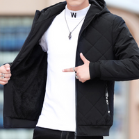 Padded Men's Jacket with Hood – Dario