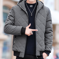 Padded Men's Jacket with Hood – Dario