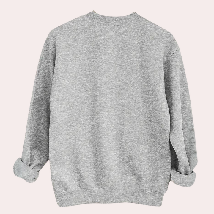 Women's Halloween Sweatshirt with Ghost Print – Liora