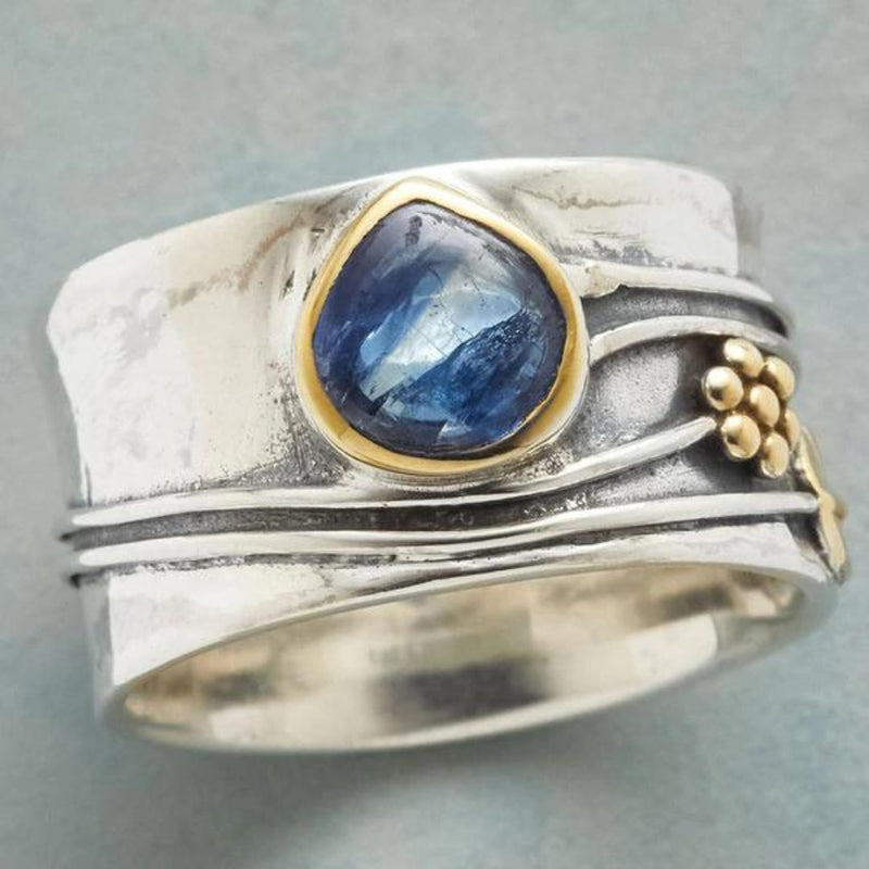 Bohemian Gemstone Meditation Ring – Thalia