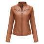 Stylisches Leder Damenjack – Elin