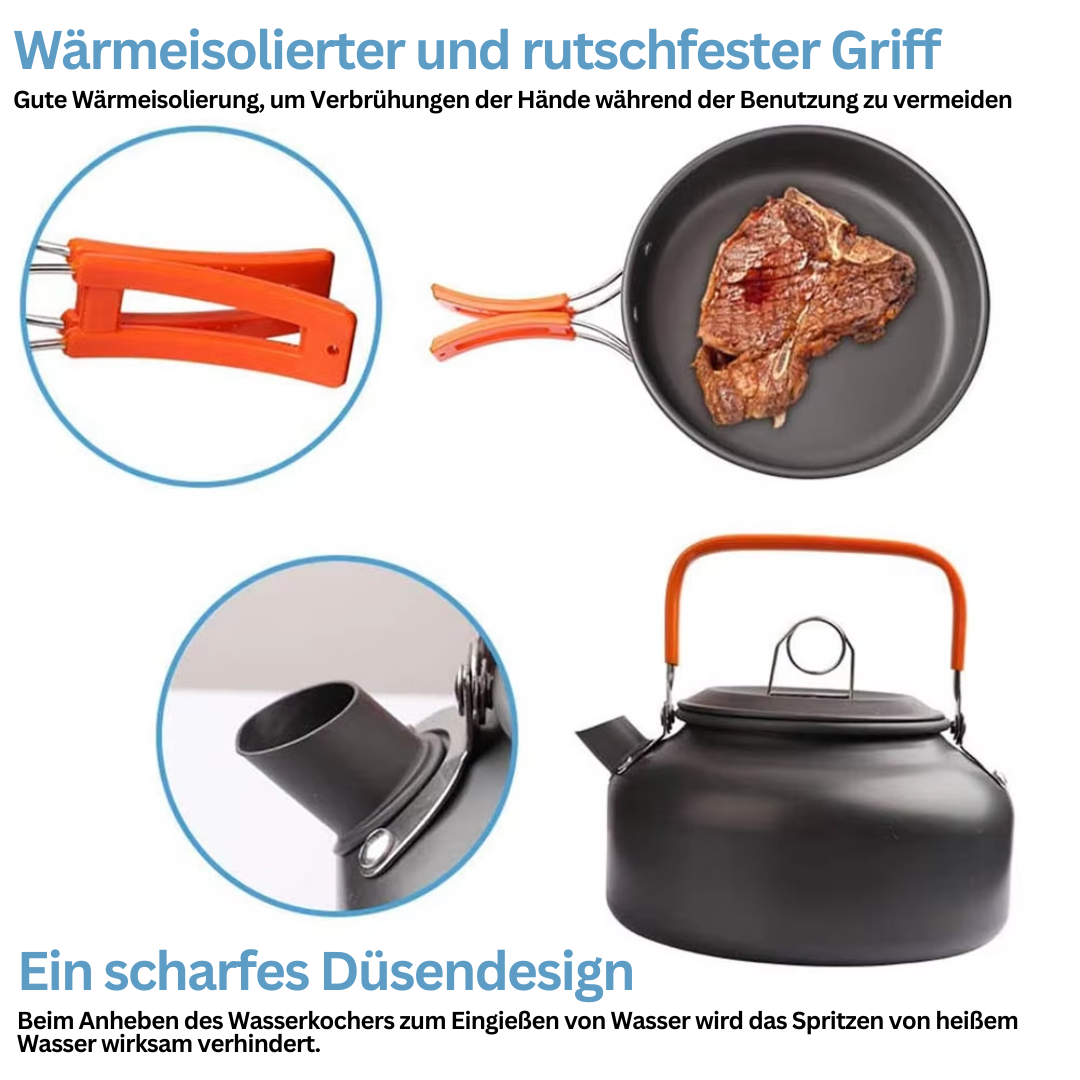 Portable Outdoor Cooking Set - CampEase
