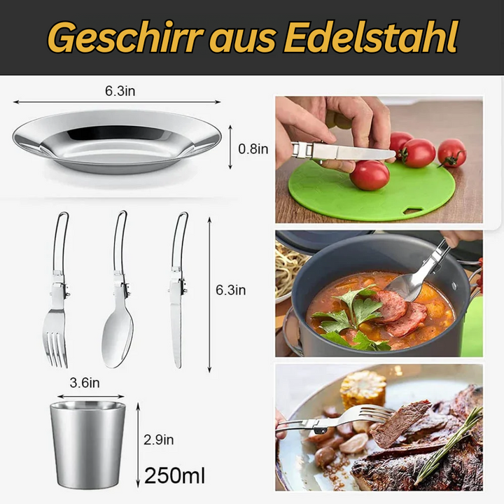 Portable Outdoor Cooking Set - CampEase