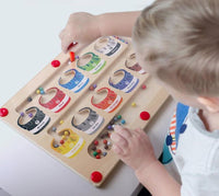 Colorful Magnetic Counting Puzzle – MagniTally
